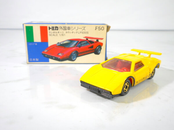 青箱トミカ 1/61【ランボルギーニ カウンタック LP500S 】