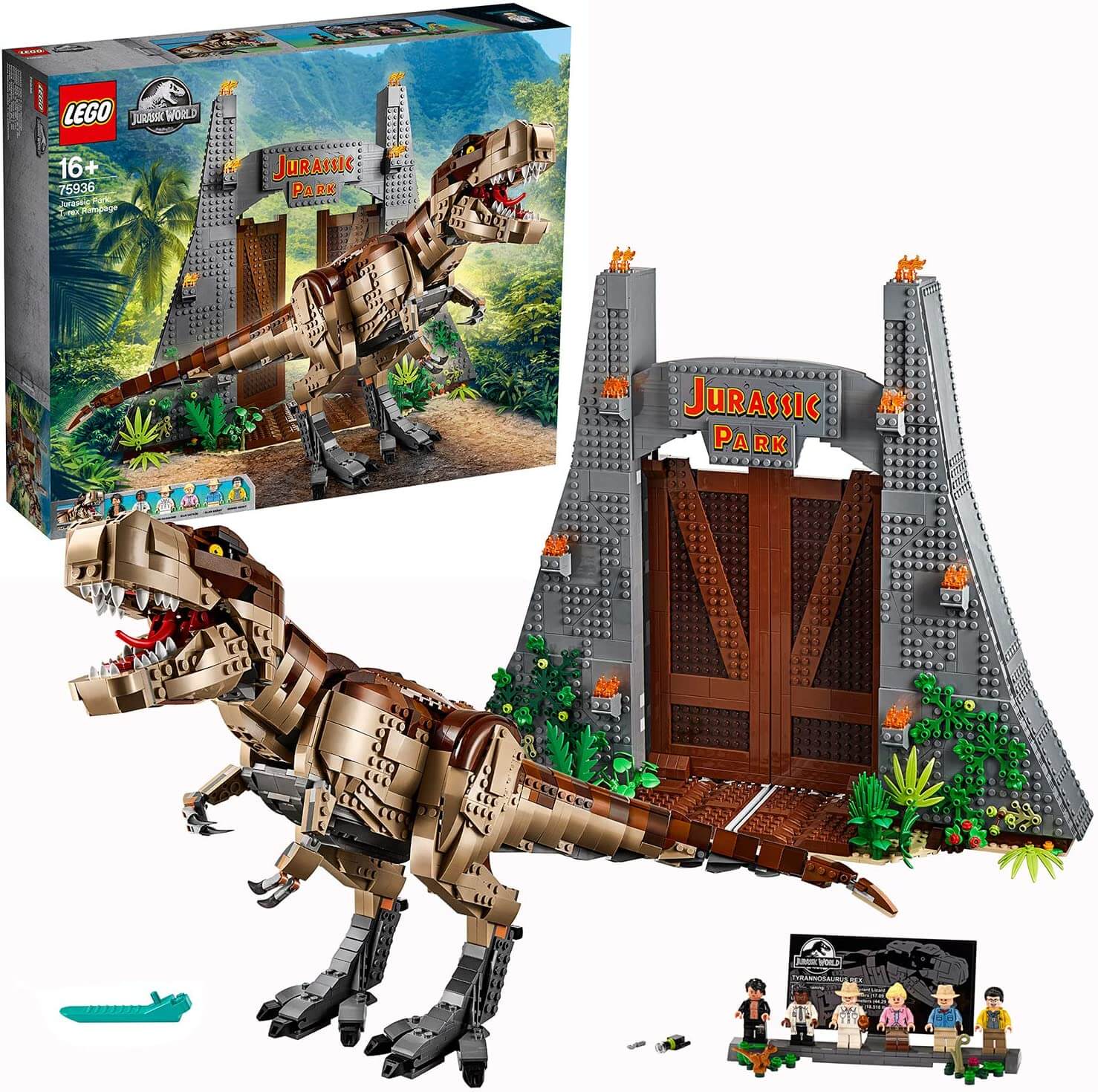 新品未開封 レゴ  ジュラシック・ワールド T-レックス メカ恐竜 75938