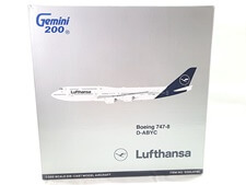 買取 ジェミニ 1/200 ルフトハンザ航空 ボーイング 747-8 G2DLH741(未開封) 飛行機模型