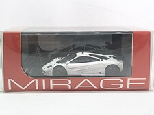 買取価格 HPI MIRAGE 1/43 マクラーレン F1 GTR (プレーンカラーモデル： ホワイト) 8248(未開封) ミニカー