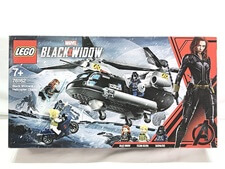 買取価格 LEGO スーパー・ヒーローズ 76162 ブラック・ウィドウのヘリコプター・チェイス(未開封)