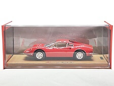 買取価格 BBR 1/18 フェラーリ ディーノ 246 GT ティーポ 607L 1969 レッド P18150(未開封) ミニカー